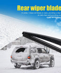 19 Inch And 18 Inch Front Windshield Wiper Blades With 10 Inch Rear Wiper For Mini Cooper R56 R50 R53 F55 F56 Pack Of 3 All Weather