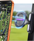 Magnetic Golf Cart Phone Holder With 360 Degree Rotation Fits EZGO Club Car Yamaha Golf Carts, Hands Free Phone Mount close-up