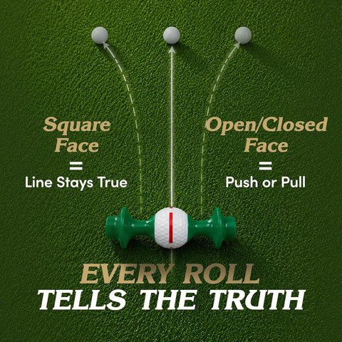 Putting Trainer Alignment Gate That Reveals Push Pull And Face Angle For Start Line And Roll Consistency Indoor Outdoor Golf Training Aid