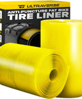 Fat Tire Liner For Bikes Tube Protection Against Flats With Durable Extruded Plastic Shield Fits 20 24 And 26 Inch 4 Inch Fat Tires