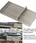 50 Pack Steel Knitting Machine Needles Set For Quick Swaps And Smooth Weaving Durable Crafting Tool Accessories For DIY Knitters Replacements For Your Knitting Projects Easy Install Pro Grade Quality, steel needles for KR830 KR838 KR850