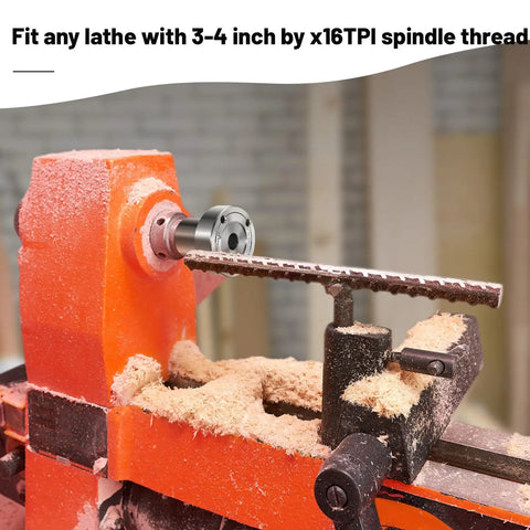 Top Shelf Steel Faceplate For Wood Lathes With Rock Solid Grip 2 Inch Diameter And 3/4 X 16 Tpi Threading Built Like An American Workhorse Rig For Serious Turners Who Want Knockout Performance Daily