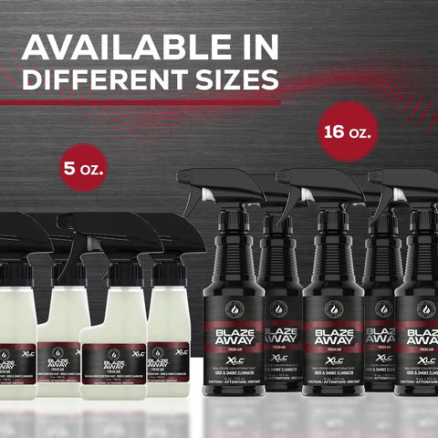 Industrial Strength Air Freshener And Odor Eliminator For Strong Odors No More Stink Long Lasting Room Spray bottles in 5 oz and 16 oz sizes.