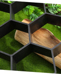 Hexagon Concrete Paver Mold For DIY Garden Paths And Patios 11.4 By 11 By 1.7 Inch Reusable Plastic Floor Tile Mold Durable