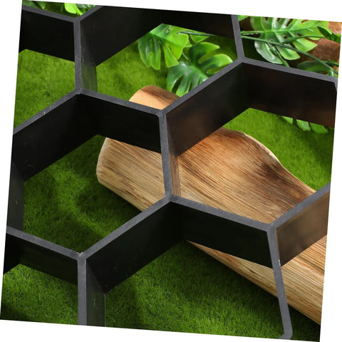 Hexagon Concrete Paver Mold For DIY Garden Paths And Patios 11.4 By 11 By 1.7 Inch Reusable Plastic Floor Tile Mold Durable