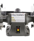 Killer 6 Inch Bench Grinder Featuring 1/3 HP Grit Grabbing Motor And 115/230 Volt Selection With Dust Collection for clear vision.