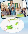 Children enjoying Awesome Hands On Electricity And Magnetism Science Kit For Kids And Students Basic Circuit Learning Starter STEM Set