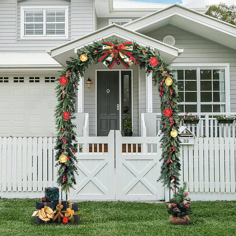 Two Form Outdoor Garden Arch Trellis Made From Sturdy Steel For Climbing Plants Great For Weddings And Yard Decor Weather Resistant No Fuss Setup Black 94 Inch Tall And 55 Inch Wide Or 96 Inch Wide To Fit Any Space.