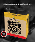 Foam Archery Block Target For Compound Bows And Crossbows 450 FPS Field Point Practice Target With EZ Tote Carry Handle