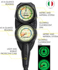 MiniConsole 2 from Beginner Diver Starter Pro Kit With Start Pro 2.0 BCD, AC2 Compact Regulator, Octopus Compact, warm water scuba