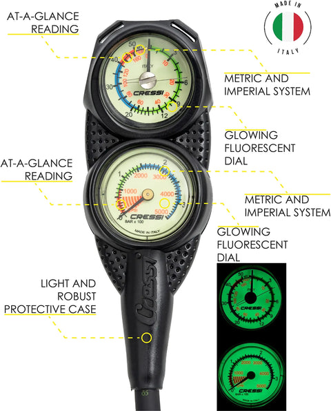 MiniConsole 2 from Beginner Diver Starter Pro Kit With Start Pro 2.0 BCD, AC2 Compact Regulator, Octopus Compact, warm water scuba