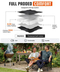 Two Person Camping Chair Oversized and Comfortable Heavy Duty 660 Lb Capacity Portable Folding Two Seat Couch in use outdoors