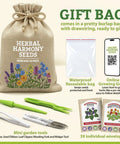 39 Heirloom Medicinal Herb Seeds For At Home Apothecary Kit Non GMO Variety For Herbal Medicine And Tea Garden DIY Remedies bag
