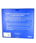 Box of Soft White Blinking Outdoor String Lights With Relaxing Twinkle No Modes No Remote Non Programmable 36 Foot Strands