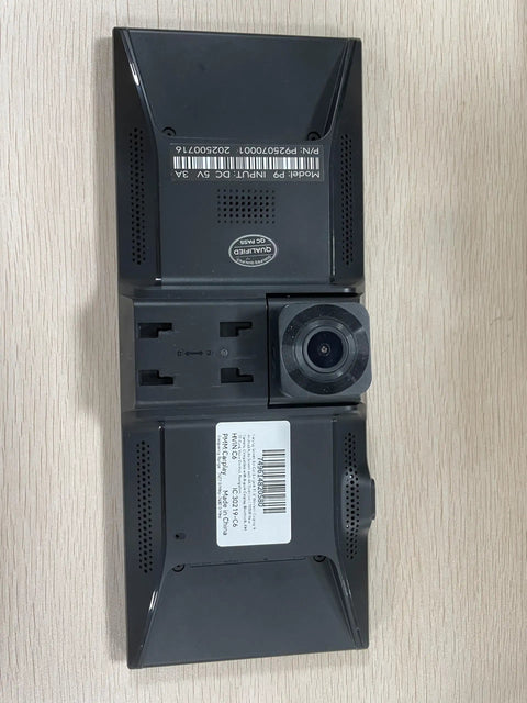 Rear view of Huge 11.5 Inch Wireless CarPlay Screen With Android Auto All In One Car Stereo Touchscreen 4K Dash Cam 1080P.