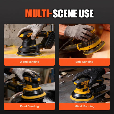 Get These Sweet 5-Inch 80 Grit Sanding Discs For Woodworking Or Cars Plus Hook And Loop Design Makes Them A Durable Tool Kit Essential Anyone Can Rock Fast And Easy in use for wood, paint, side, and metal sanding.