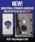 Smart Air Conditioning Drain Line And Drain Pan Cleaner With Bio Enzymatic Cleaning Solution, adhesive holding 30 lbs