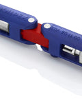 Double Joint Folding Cabinet Key With Magnetic Locking Three Profiles Outside Square Triangle And Double Bit Extends To 180 Degrees