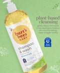 Sensitive Baby Shampoo And Body Wash Tear Free Fragrance Free Pediatrician Tested 98.7 Percent Natural Origin 21 Fluid Ounces bottle