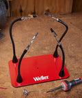 Helping Hands With Four Magnetic Gooseneck Arms, Adjustable And Flexible For Multi Configurations, Clamps Secure To Base