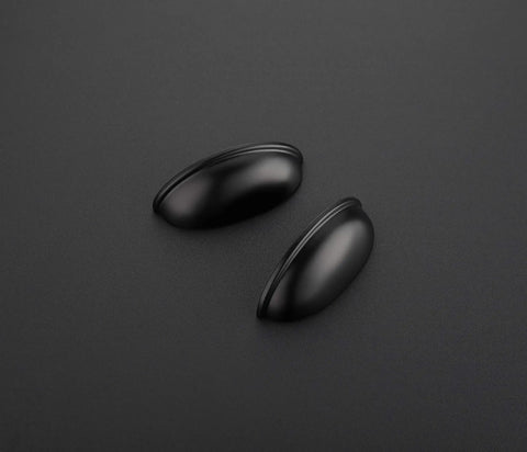 Killer Matte Black Cabinet Cup Pulls And Drawer Handles 3 Inch Center To Center 20 Pack Slick Kitchen Furniture Upgrade Built Tough For Smooth Daily Use