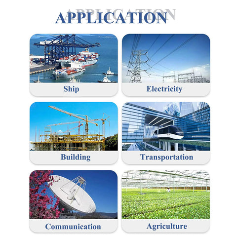 Applications for Heavy Duty Stainless Steel Cable Tie Kit in ship, electricity, building, transportation, communication, agriculture