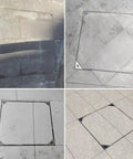 Hidden Heavy Duty Drainage Cover With Hooks For Lawn Dock And Pavement Built For Rugged Outdoors Waterproof Rectangular Manhole Lid