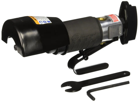 326G Air Cut Off Tool With 3 Inch Wheel And 20000 RPM High Speed Front Exhaust Large Locking Throttle Lever For Comfort And Safety Steel Shield Deflects Debris Edge Series Power Cutter For Fast Metal Slicing