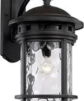 Transitional One Light Wall Lantern In Black Finish From Boardwalk Collection For Exterior Use Wet Rated Outdoor Lighting
