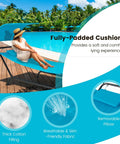 Heavy Duty Outdoor Hammock With Stand And Adjustable Canopy For Backyard Hangouts, Rustproof Metal Frame, Detachable Sunshade