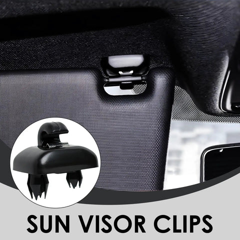 Audi Sun Visor Clip Replacement For Q5 And More ABS Interior Clip Holder installed in car