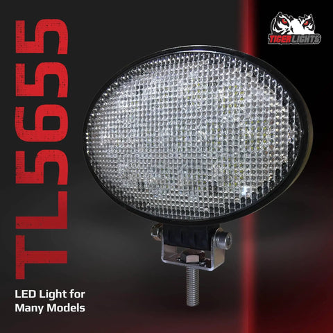 12V LED Tractor And Combine Flood Light With Connector Replacement For Case IH 5088 5130 5140 6088 6140 7010 7088 7120 7130