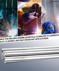 ER309L One Eighth Inch TIG Welding Rod 39 Inch Stainless Steel Filler Wire 2 Pound Boxed for industrial and DIY welding applications