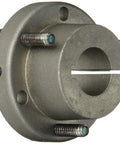 Built for Heavy Duty Drive Shaft Mounting Quick Disconnect Bushing for Pulleys and Sprockets Sintered Steel close-up view