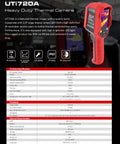 UTi720A Thermal Imaging Camera 256x192 Pro Grade Infrared Cam For Repairs Floor Heating And Pipe Testing Waterproof WiFi