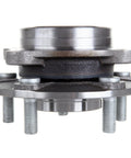 Front view of Front Wheel Hub And Bearing Assembly Replacement 2 Pack For Mitsubishi Lancer And 3000GT 5 Lug Front Hubs Without ABS