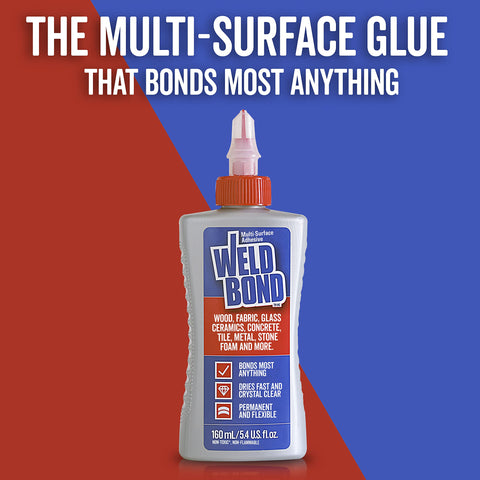 Multi Surface Strong Glue That Dries Fast For Wood Tile Ceramic Glass Pottery And Crafts Heavy Duty Adhesive Bottle