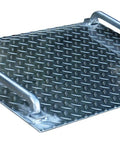 Heavy Duty Aluminum Mini Dock Board Rock Solid Workhorse Build Supports Five Hundred Pounds Zero Hassle Loading Ramp For Trucks And Warehouses Pro Grade Gear.
