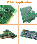 82 Piece Double Sided PCB Board Kit With Five Sizes, circuit board layouts, wide application in electronics and Arduino.