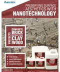Ultimate Sealant Invisible Water Repellent Coating for Concrete and Masonry Porous Surfaces SiO2 Nano Based water-based pack