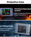 Digital Battery Monitor And Multimeter For RVs And Solar Setups Reads 8 To 100V And 0.05 To 100A 2.4 Inch Color LCD Display