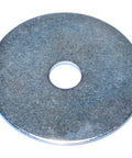 Hard To Find Zinc Fender Washers Durable Zinc Plated Steel Flat Hardware For DIY Construction And Home Improvement Three Eighths By Two Pack Of Ten Even Load Distribution And Stable Fastening