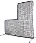 L Screen Baseball Pitching Net 7 By 7 Feet Portable For Backyard Batting Cage Practice Ideal For Coaches Parents And Youth Training Baseball Friendly Family Setup