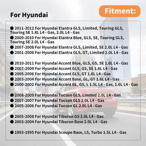 Fitment guide for Rock Solid Alternator Lower Mounting Bolt Nut And Washer Kit Fits Hyundai Elantra Accent Tucson And Kia Rio Spectra Sportage Hardcore Steel Oe 3745122000 Shop Grade Swap Ready.