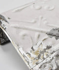 Vintage Tin Tile Peel And Stick Wallpaper For Easy DIY Makeover That Slays, Repositionable And Removable With No Residue