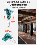 Four Pack Heavy Duty Swing Hangers With Screws And Bolts Included For Indoor Outdoor Use Up To 1250 Lbs Each shown in gym