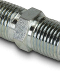 Hex Nipple Fitting 1/4 Inch NPTF Male To 1/4 Inch NPTF Male For Hydraulic Hose Systems metallic connector
