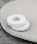 Two felt washers for motor shaft and gearbox protection, 24x11.5x6mm, 20 pack, sealing and cushioning