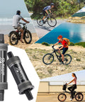 Square Taper Bike Bottom Bracket For BSA Threads 68 80 90 100 110 120 110.5 113 116 118 122.5 127 140 152 156 166 174mm Sealed Bearings displayed with cyclists