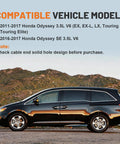 Slick Power Sliding Door Cable And Pulley Wheel Kit Straight Bolt On Replacement For 2011 Thru 2017 Honda Odyssey Ex Lx Exl Touring Left Right Side Hassle Free Get Back In Action compatible vehicle models.